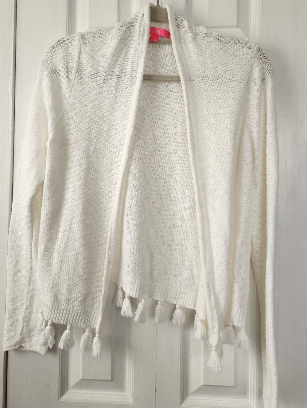 EUC Lilly Pulitzer Faretta Tassel Sweater - Picture 3 of 9